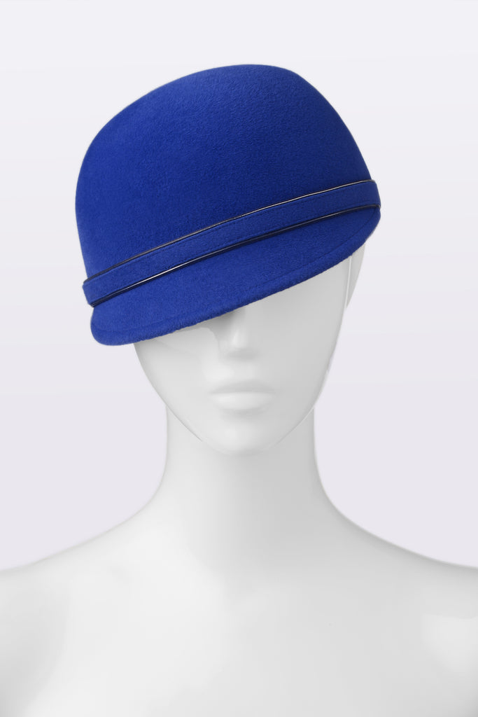 ROYAL BLUE Newsboy hat